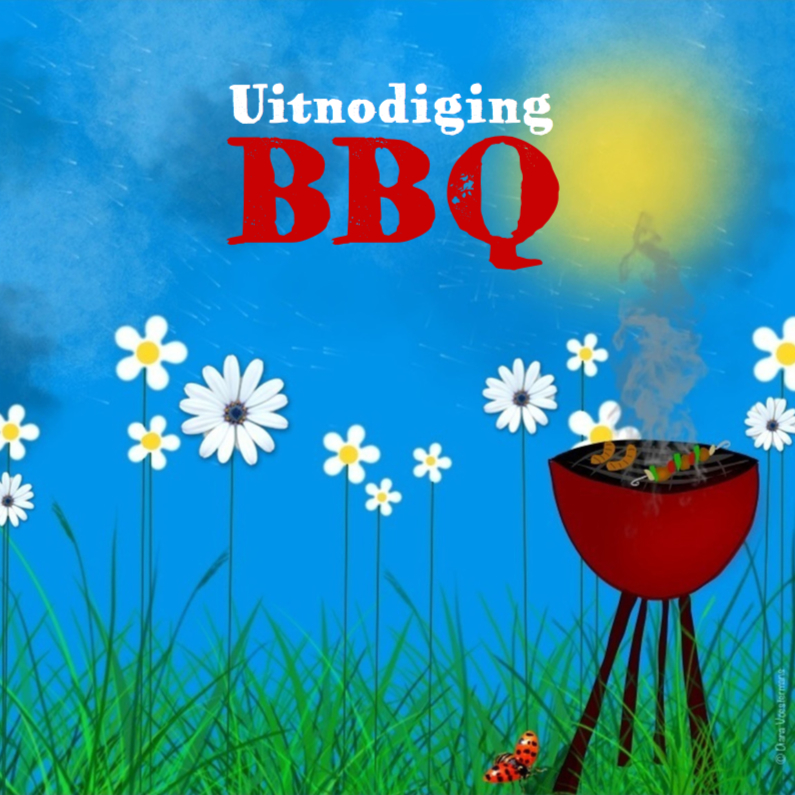 bbq uitnodiging Uitnodigingen Kaartje2go