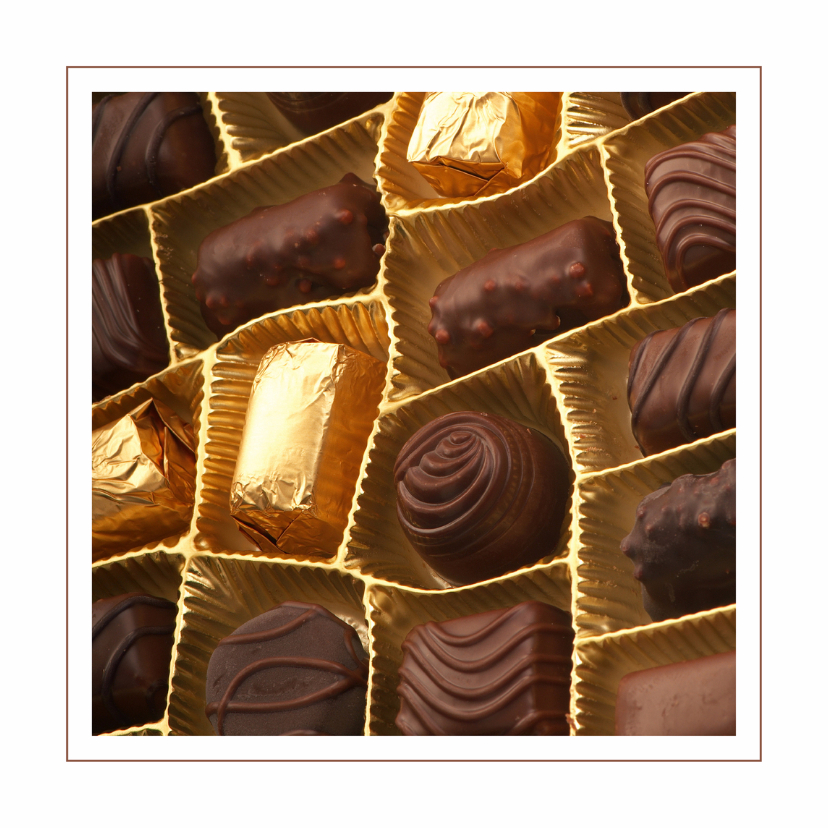 Bedankkaarten - Bonbons