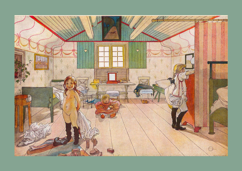 Kunstkaarten - Familiekamer