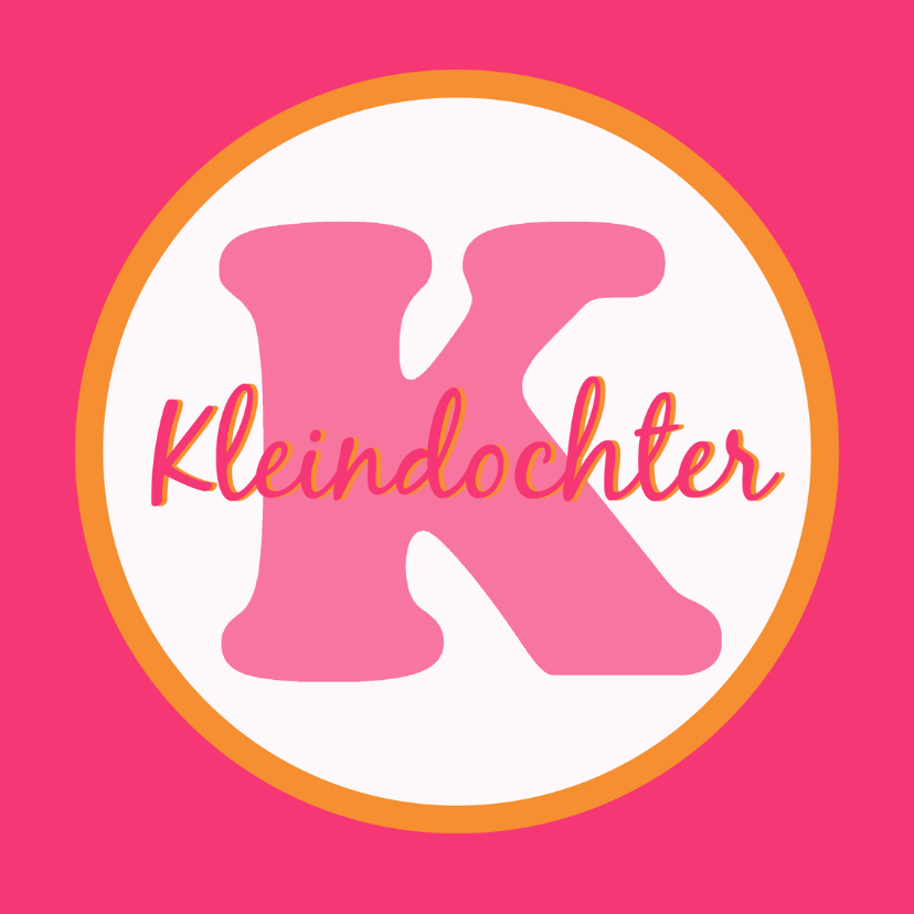 Felicitatiekaarten - Felicitatie kleindochter