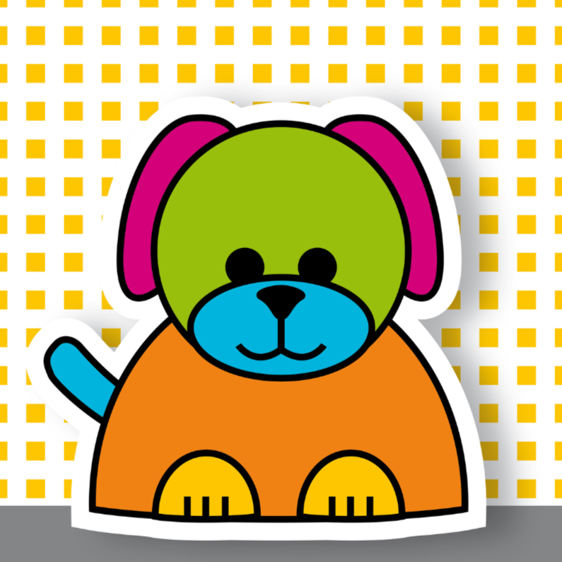 Geboortekaartjes - geboorte hond 03