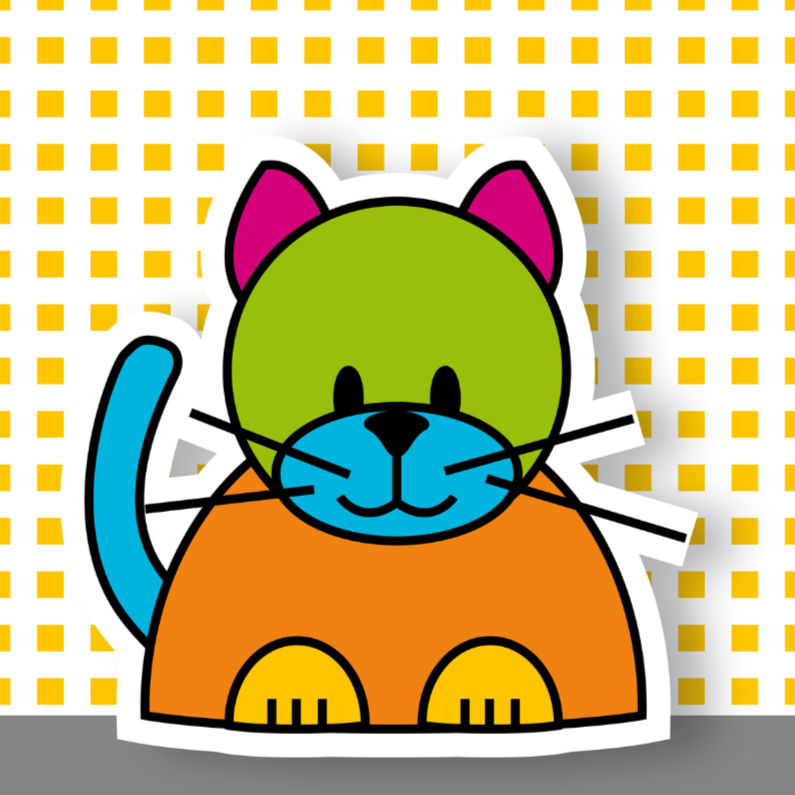 Geboortekaartjes - geboorte poes 03
