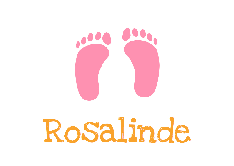 Geboortekaartjes - Geboortekaart met roze baby voetjes 2