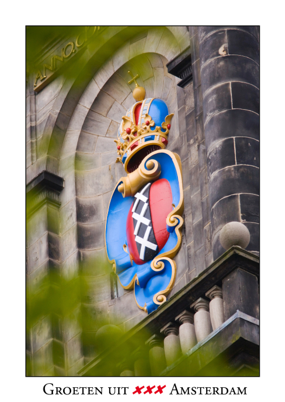 Ansichtkaarten - Groeten uit Amsterdam XV