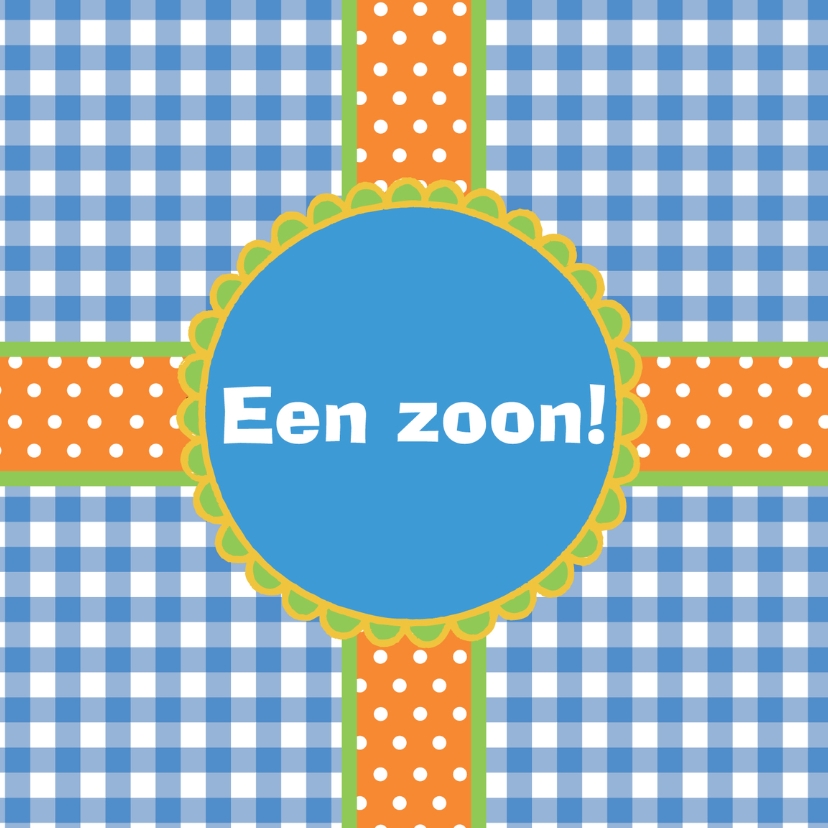 Felicitatiekaarten - JippieJippie een zoon 007
