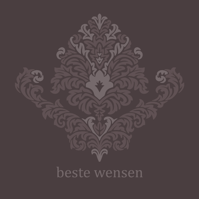 Nieuwjaarskaarten - Kerstkaart Beste Wensen