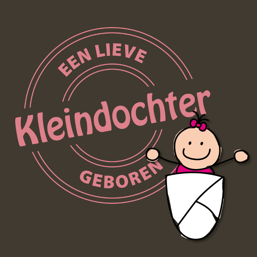 Felicitatiekaarten - Kleindochter