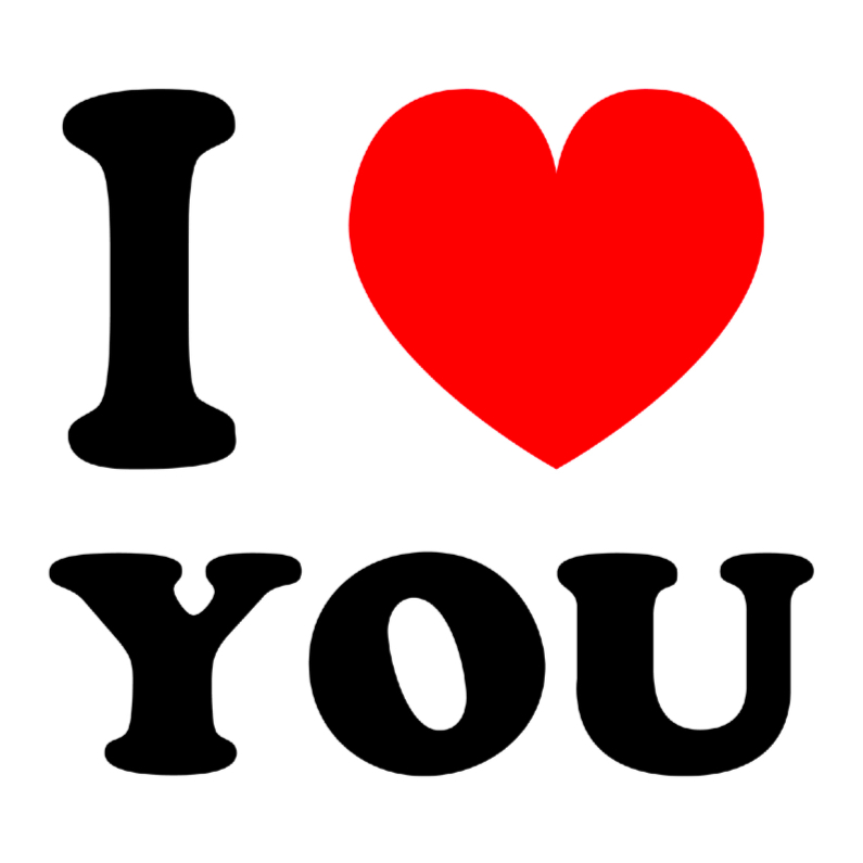 Liefde kaarten - Liefde kaart I love you