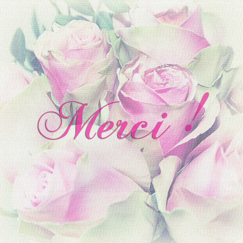 Bedankkaartjes - Merci