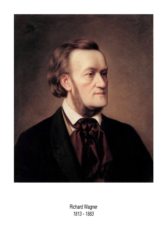 Kunstkaarten - Richard Wagner