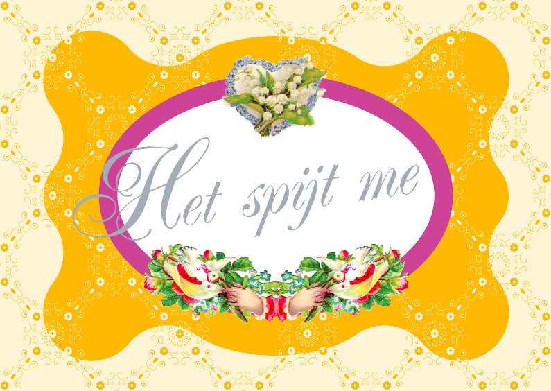 Sorry kaarten - Sorry kaart Kitsch