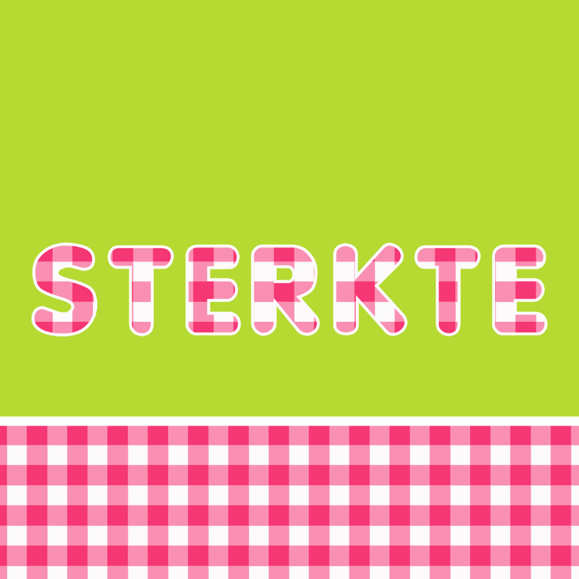 Sterkte kaarten - Sterkte kaart met ruitjes