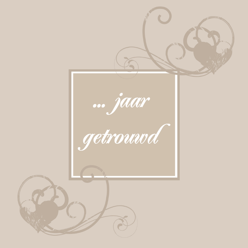 Uitnodigingen - Uitnodiging huwelijksjubileum