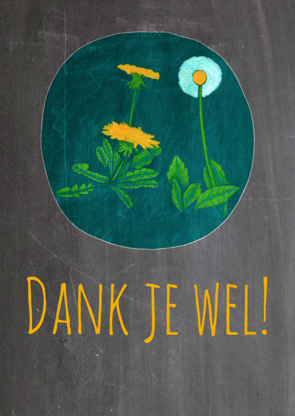bedank-dank je wel-kk - Bedankkaartjes Bedankkaartjes - bedank-dank je wel-kk