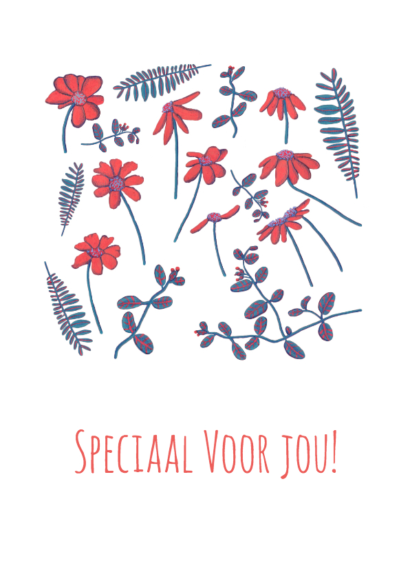 bedank-speciaal voor jou-KK - Bedankkaartjes Bedankkaartjes - bedank-speciaal voor jou-KK