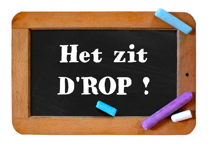 Bedankkaartjes - Bedankt juf meester schoolbord