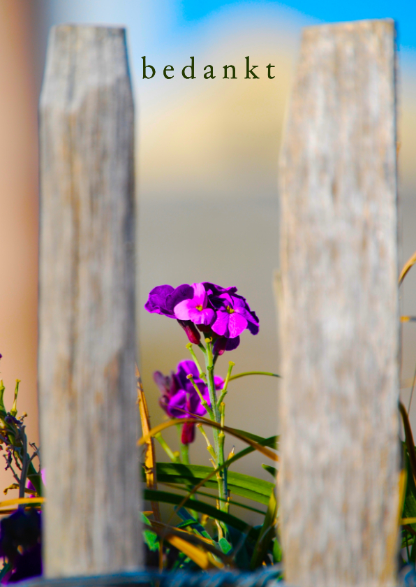 Bedankkaartjes - Bedankt voor alles wat je voor me doet