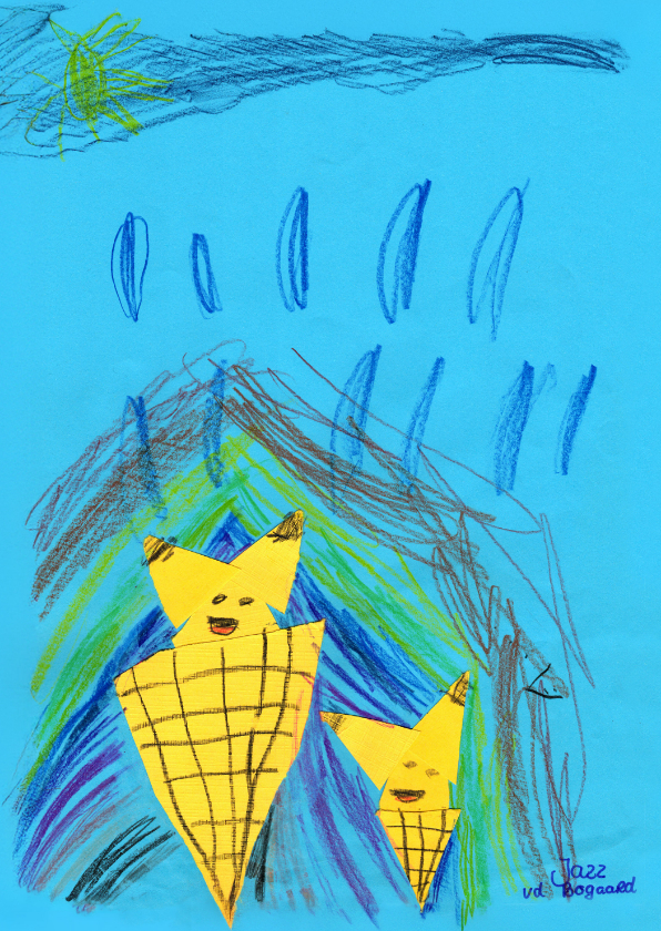 Bedankkaartjes - Duchenne Parent Project Pikachu