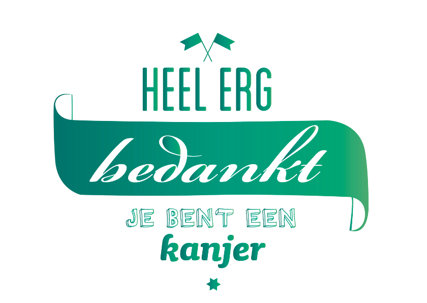 je bent een kanjer 3 - Bedankkaartjes Bedankkaartjes - je bent een kanjer 3