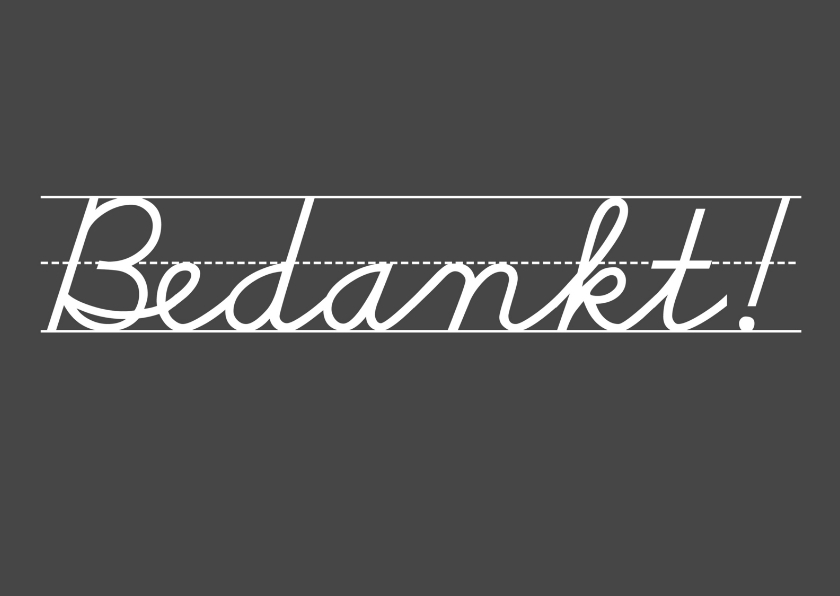 JippieJippie bedankt 008 - Bedankkaartjes Bedankkaartjes - JippieJippie bedankt 008