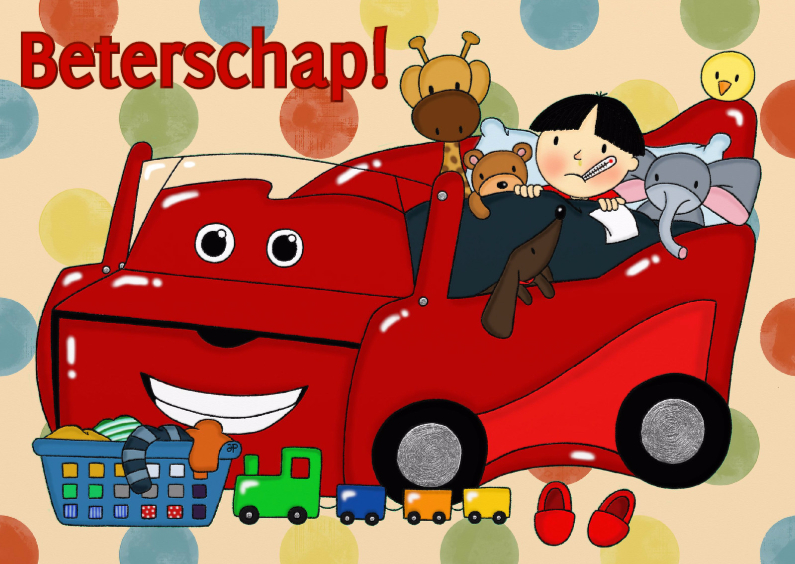 Beterschap Bebe Auto - TbJ - Beterschapskaarten Beterschapskaarten - Beterschap Bebe Auto - TbJ