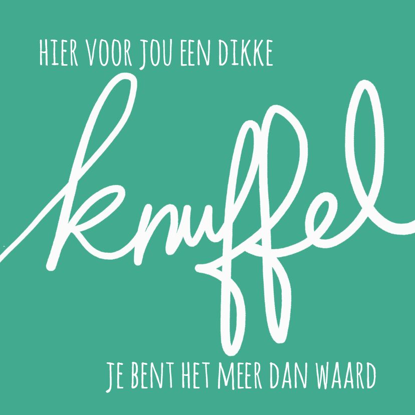 Beterschap Knuffel eigen kleur - AW - Beterschapskaarten Beterschapskaarten - Beterschap Knuffel eigen kleur - AW