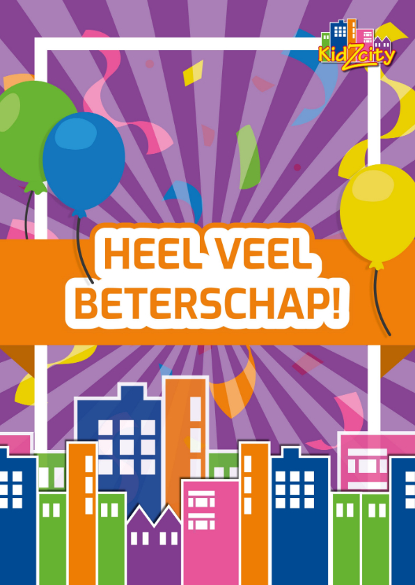 Beterschapskaarten - Beterschap van mij!