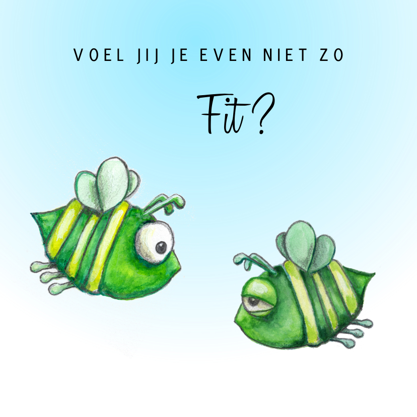 Beterschapskaart zieke bij - Beterschapskaarten Beterschapskaarten - Beterschapskaart zieke bij