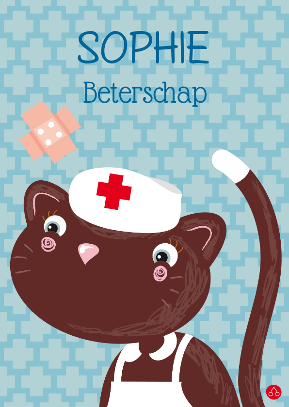 Poes Zuster - Beterschapskaarten Beterschapskaarten - Poes Zuster