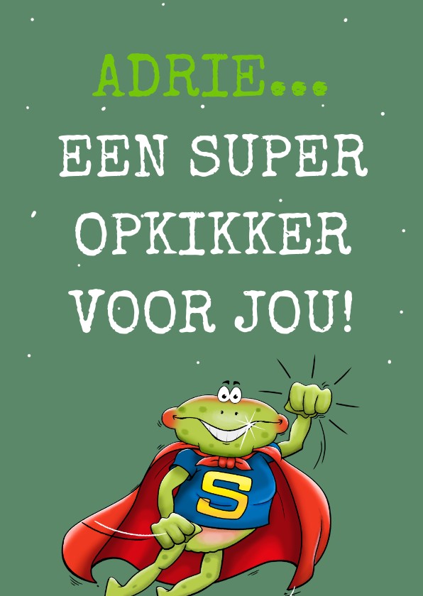 Beterschapskaarten - Super opkikker voor jou! Snel aansterken met gewicht heffen