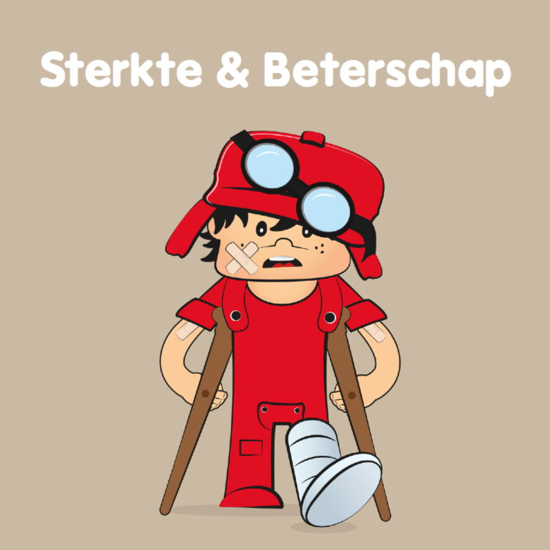Ziek beterschap snel beter opkikker U - Beterschapskaarten Beterschapskaarten - Ziek beterschap snel beter opkikker U