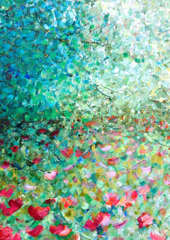 bloemen schilderij Weelde rh - Bloemenkaarten Bloemenkaarten - bloemen schilderij Weelde rh