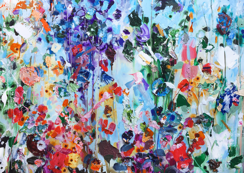 Bloemen schilderkunst iets fraais Martine de Ruiter - Bloemenkaarten Bloemenkaarten - Bloemen schilderkunst iets fraais Martine de Ruiter