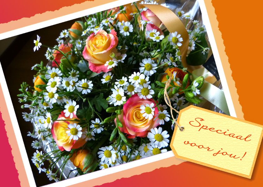 Bloemenkaart Speciaal label - Bloemenkaarten Bloemenkaarten - Bloemenkaart Speciaal label