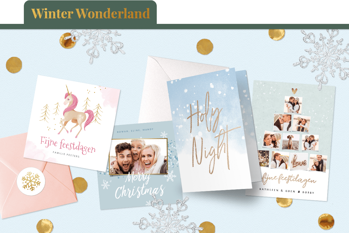 Kerstkaarten trends 2019