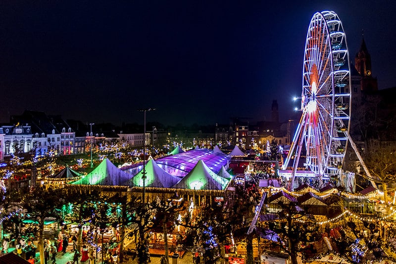 Kerstmarkt Maastricht Magisch Maastricht op het Vrijthof kerstmarkten 2018