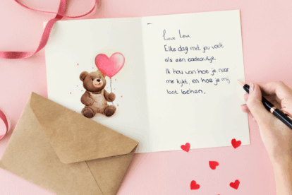Liefdesbrief schrijven