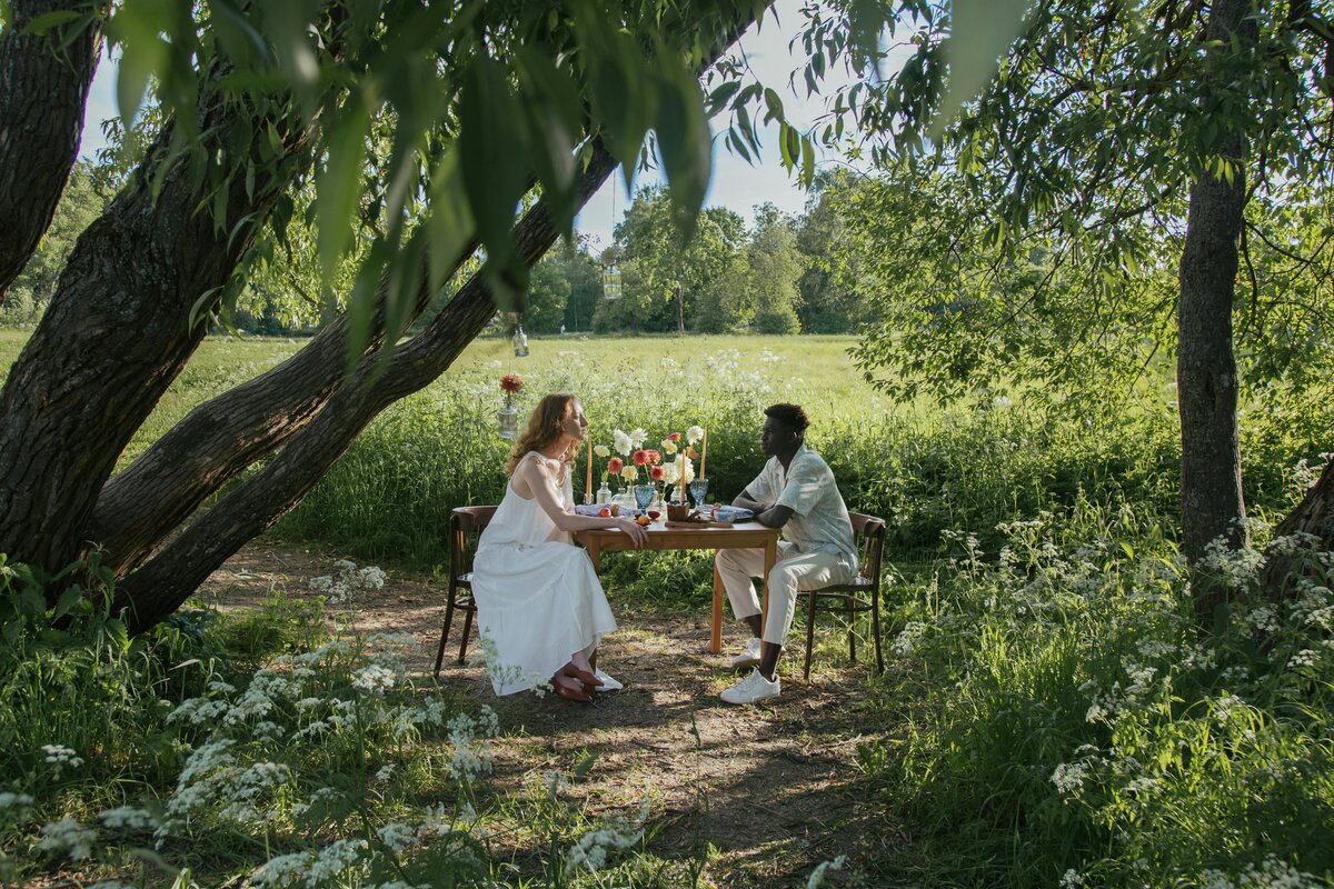 Aanzoek tijdens date