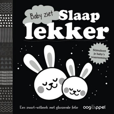 Slaap lekker baby ziet contrast boek