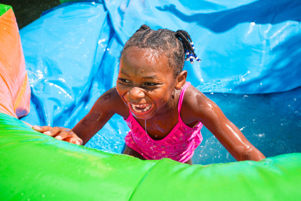 Waterpret voor feestjes buiten