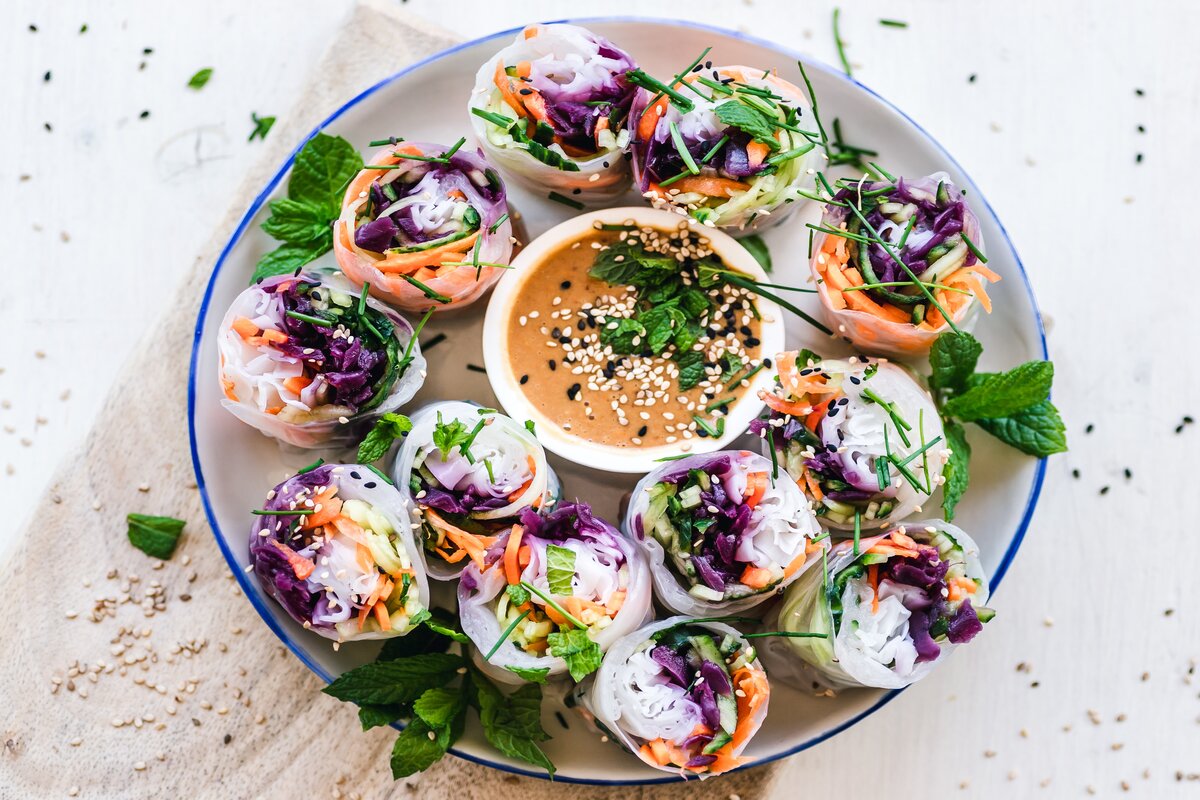 Vegetarisch eten op je bruiloft