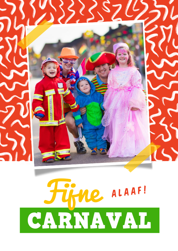 Carnavalskaart kleurrijk confetti foto fijne carnaval - Carnavalskaarten Carnavalskaarten - Carnavalskaart kleurrijk confetti foto fijne carnaval