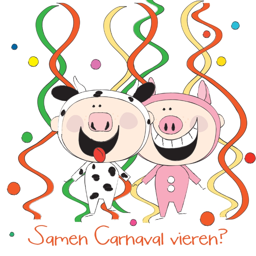 Samen Carnaval vieren - Carnavalskaarten Carnavalskaarten - Samen Carnaval vieren