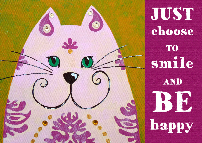 Coachingskaart just be happy - Coachingskaarten Coachingskaarten - Coachingskaart just be happy