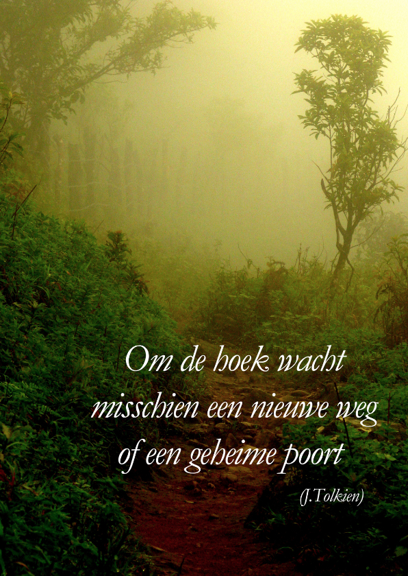 Coachingskaart met spreuk van Tolkien - Coachingskaarten Coachingskaarten - Coachingskaart met spreuk van Tolkien