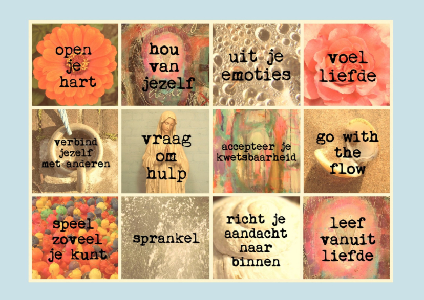 Coachingskaart open je hart IW - Coachingskaarten Coachingskaarten - Coachingskaart open je hart IW