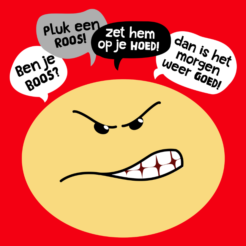 Coachingskaart Smiley pluk roos - Coachingskaarten Coachingskaarten - Coachingskaart Smiley pluk roos