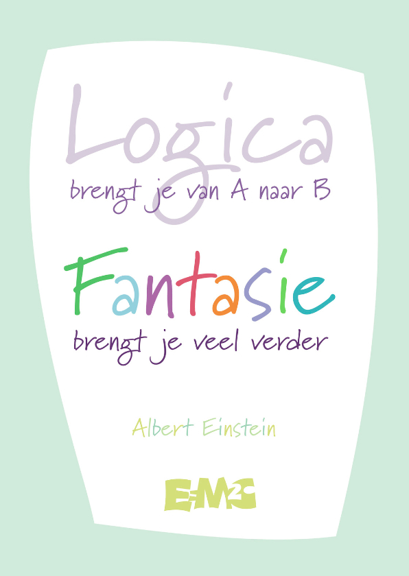 Logica en Fantasie - staand - Coachingskaarten Coachingskaarten - Logica en Fantasie - staand