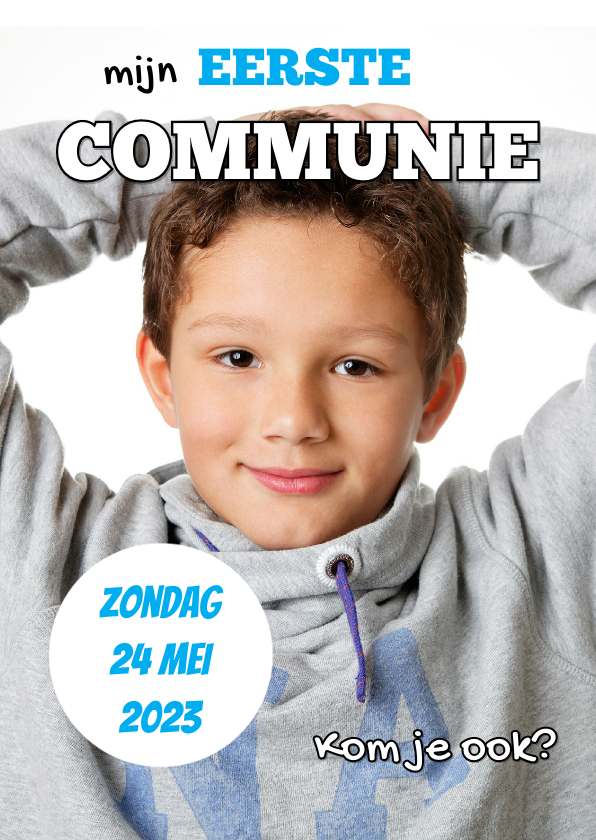 Communiekaart Cover Magazine OT - Communiekaarten Communiekaarten - Communiekaart Cover Magazine OT