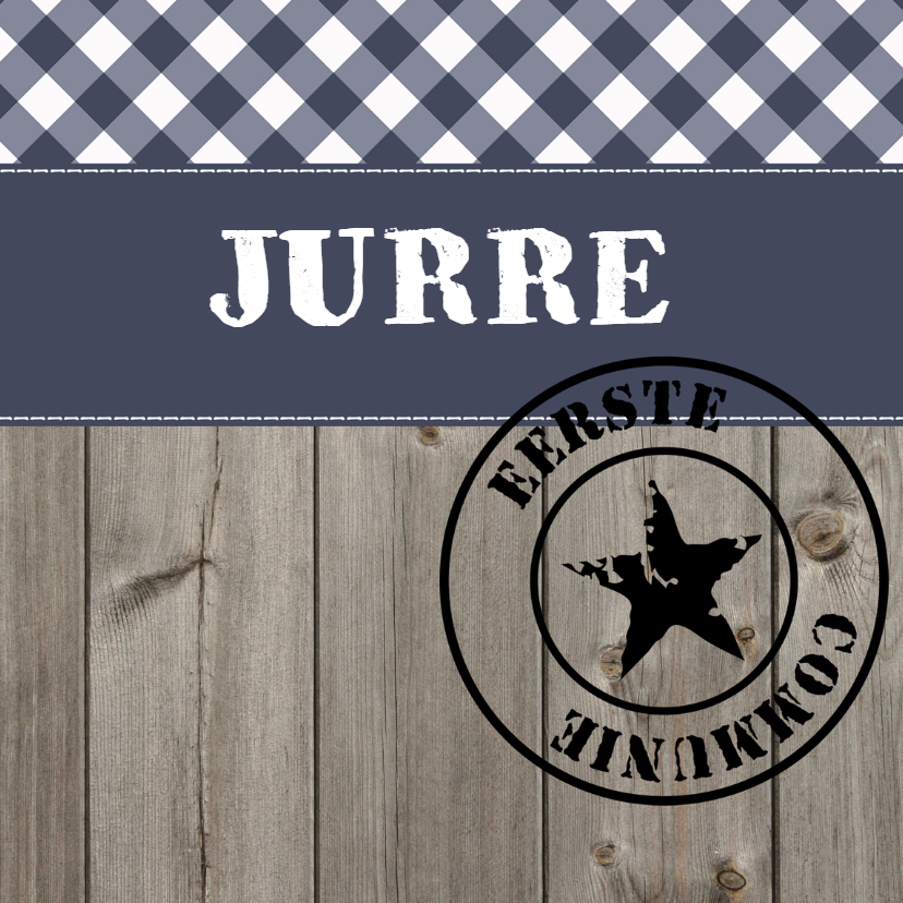 Communiekaart Jurre LS - Communiekaarten Communiekaarten - Communiekaart Jurre LS